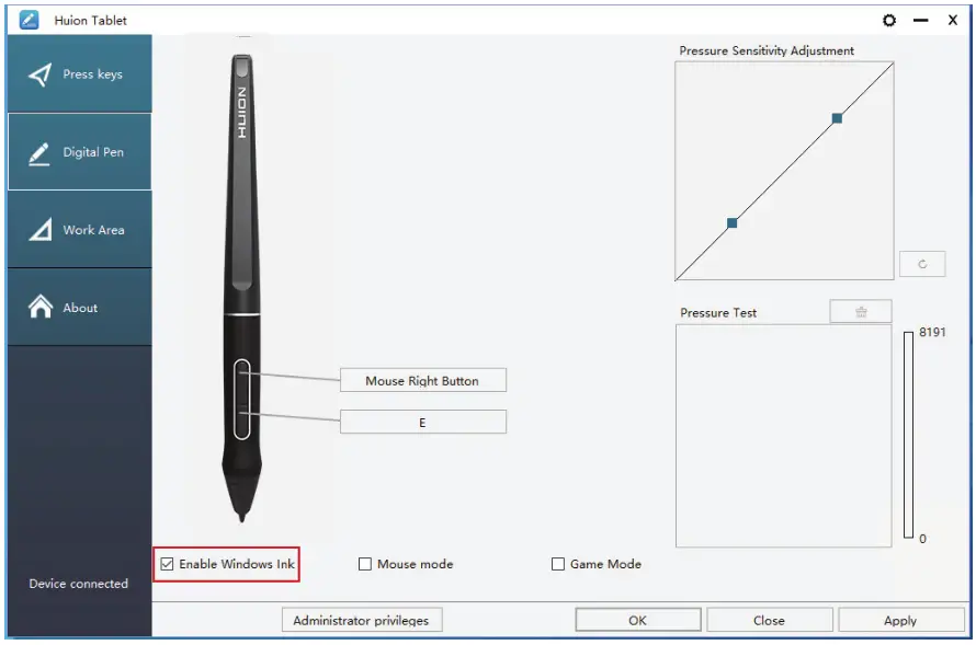 Huion KAMVAS Pro 16- 29