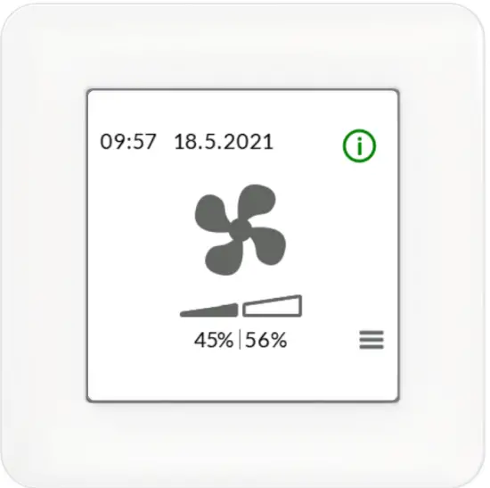 VALLOX D10799 Pureo Control Panel