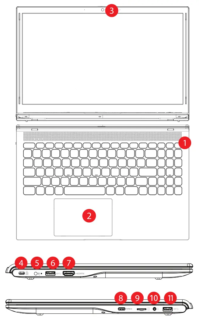 Gateway GWTN156 11 Portable Laptop - fig 2