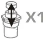 FORTIN 21471 Security System Remote Car Starter - valet button2