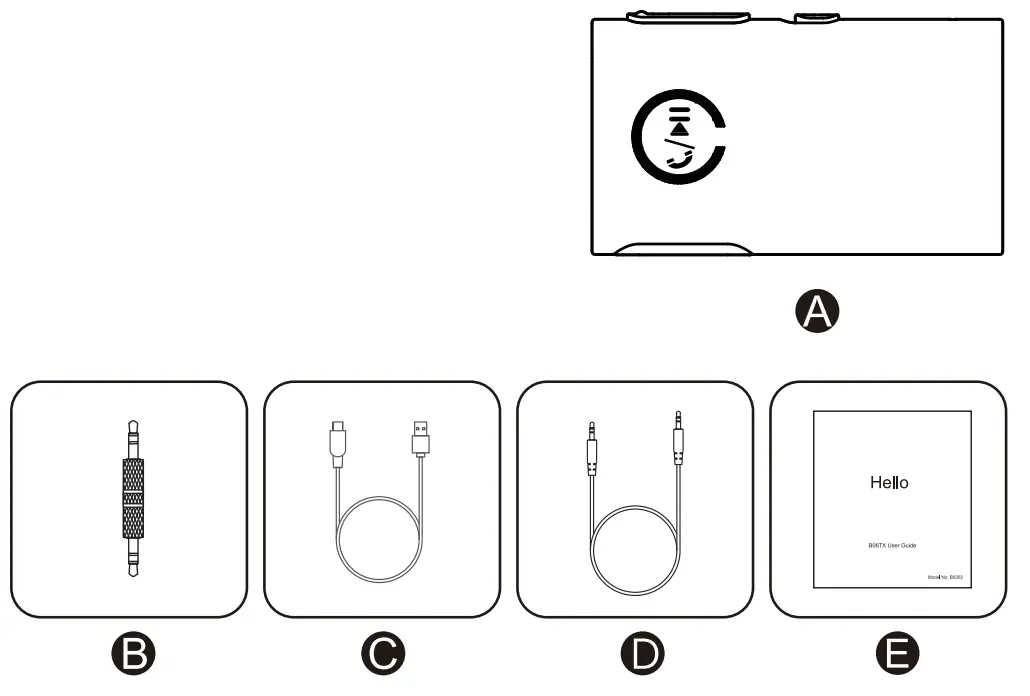 Shenzhen 1mii Technologies ML101 Wireless Audio Receiver - box