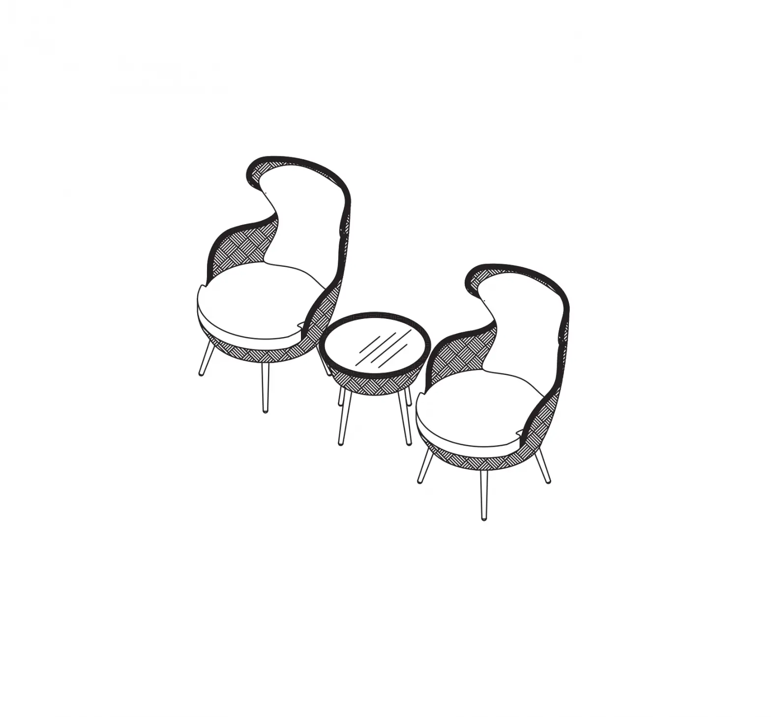 Nuu Garden 3-piece Bistro Instruction Manual