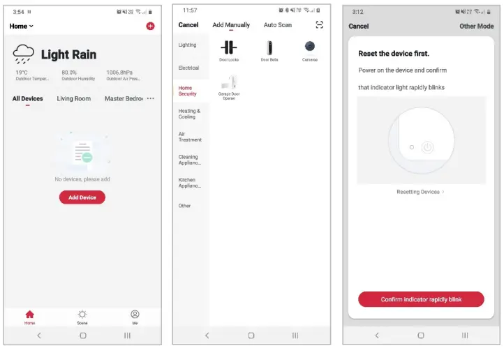 kogan KAFXIDIPCWA SmarterHome Full HD Indoor Wi Fi Camera - through network