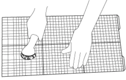 Cleaning the air filters