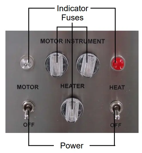 OFITE 176 00 C High-Temperature Roller Oven With Circulating Fan - Power