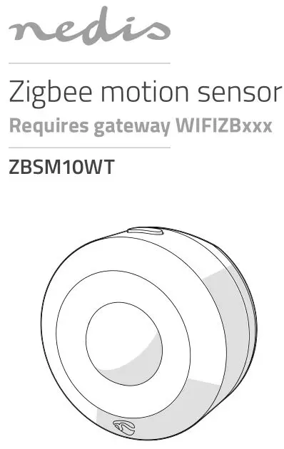 nedis Zigbee motion sensor User Manual