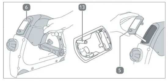 inshape 17 471 Mini Trainer - Tilt the computer