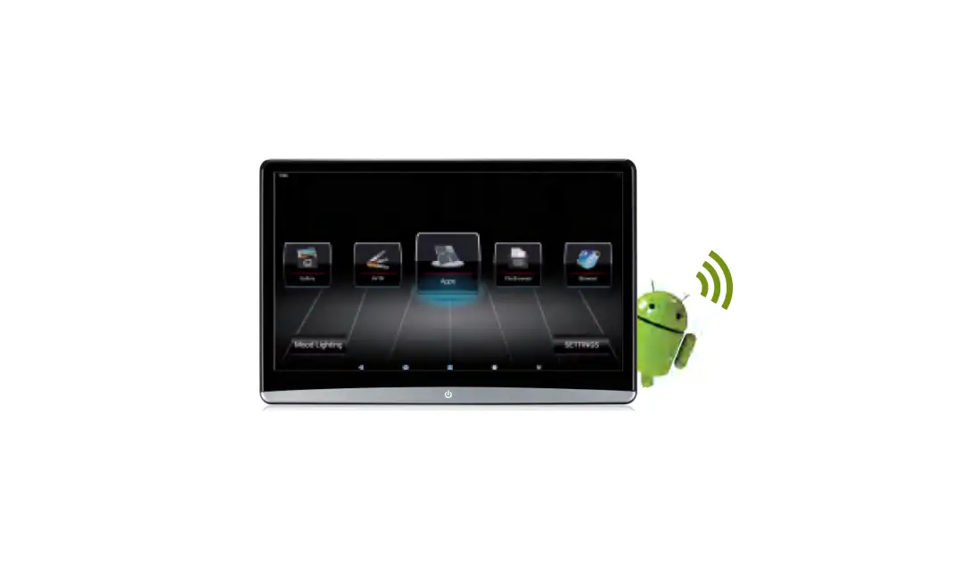 Shenzhen Huolonggu Technology T972 12.4-inch Android Rear Seat Entertainment System User Manual