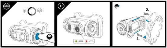 SILVA MR400 Rechargeable Head Torch For Professional - Fig 5