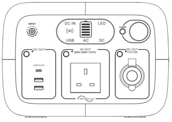 BLUETTI AC30 300Wh Portable Power Station