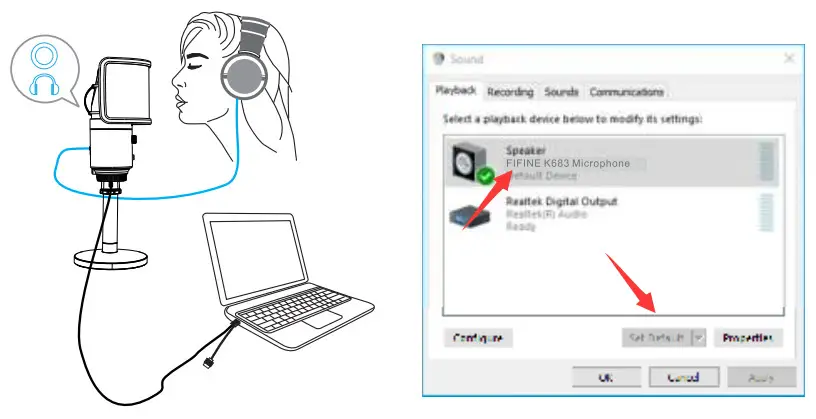 FIFINE K683A Type C USB Condenser Microphone - Apple 9