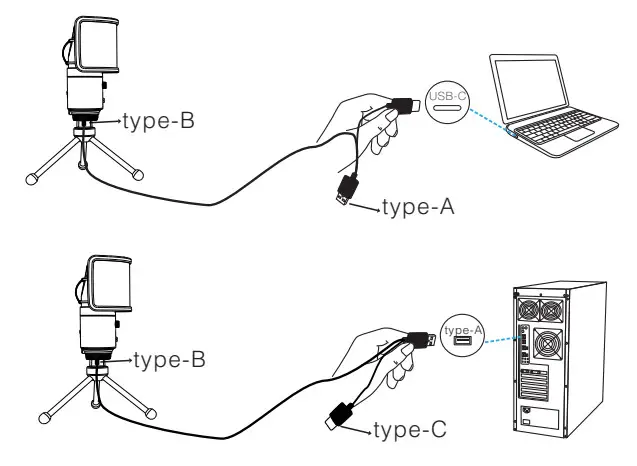 FIFINE K683A Type C USB Condenser Microphone - Fig 6