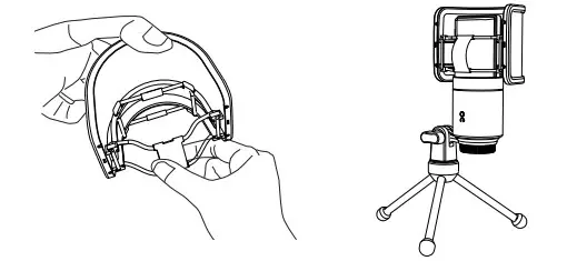 FIFINE K683A Type C USB Condenser Microphone - parts 1