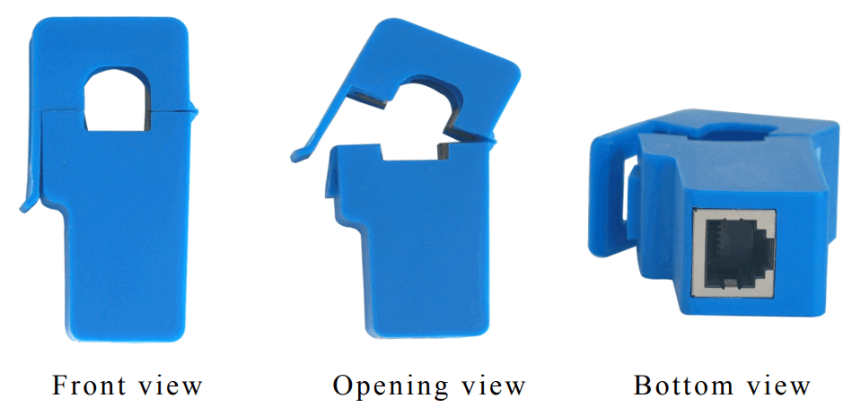 Poweruc SCT013-RJ11 Split core current transformer - Front view