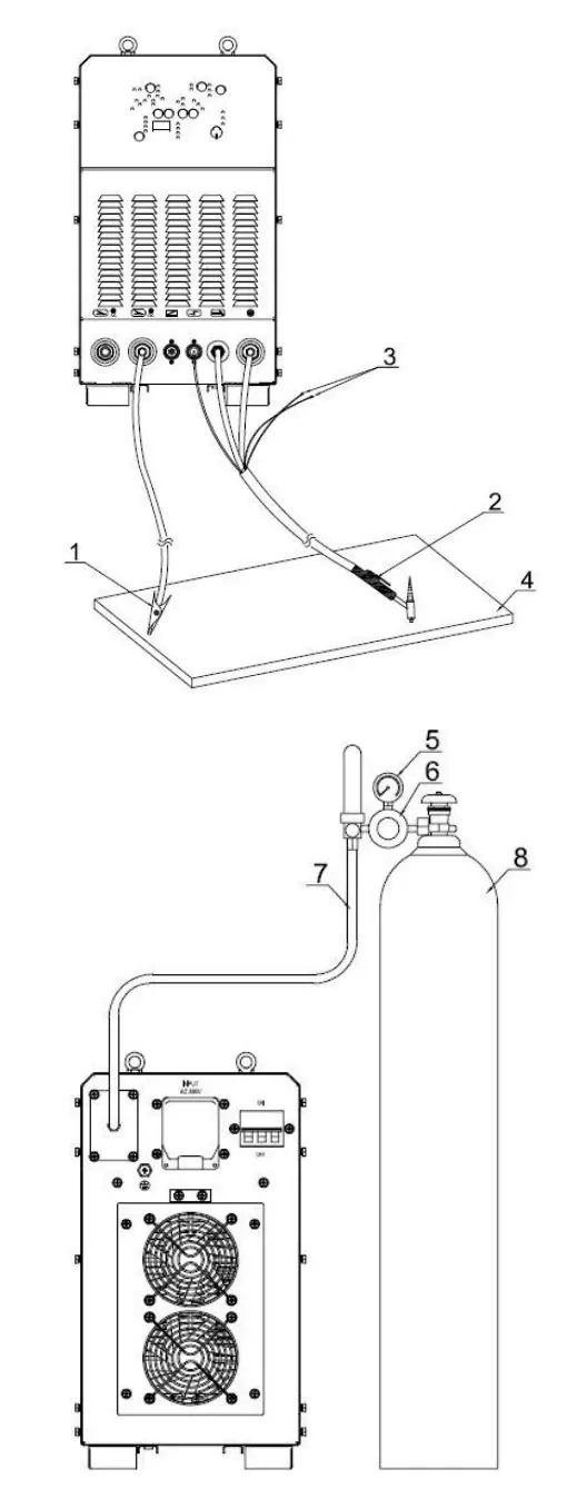 PINNACLE TECHNOLOGY WSME200 Digital IGBT Inverter AC DC TIG-MMA Pulse - fig 4