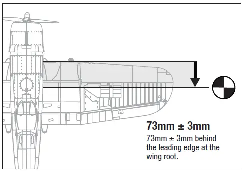 E-flite EFL18550 F4U-4 Corsair 1.2m BNF Basic Electric Airplane-fig10