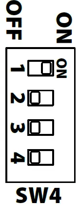 SW4 DIPSWITCH
