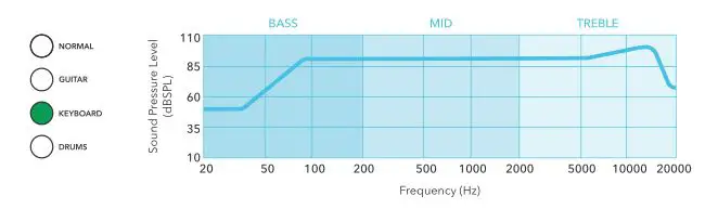 SubZero SZ-PRAXIS10 Praxis Musician Monitor - KEYBOARD