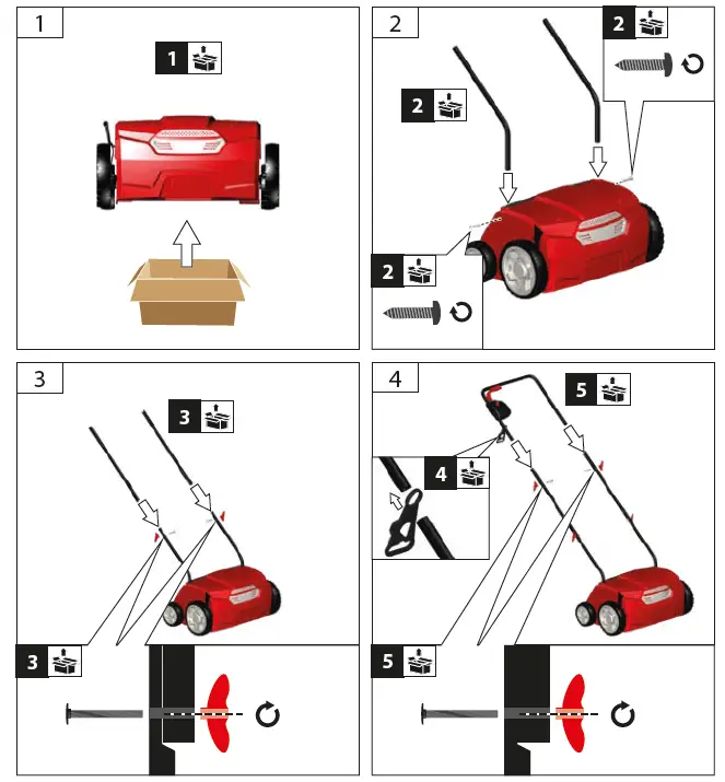 GUDE GVZ 1432 Electric scarifier-FIG2