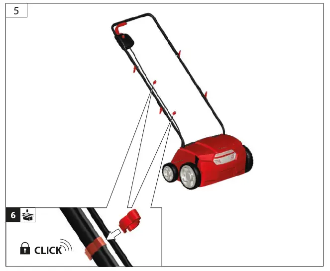 GUDE GVZ 1432 Electric scarifier-FIG3
