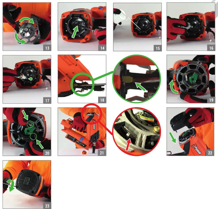 Paslode 360Xi Framing Nailer - MAINTENANCE 2