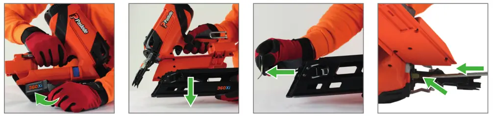 Paslode 360Xi Framing Nailer - SHOOTING 3