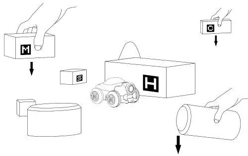 MaeGo-TSR100-Self-Driving-Robot-Target-Shooting-Game-&amp-Coding-STEM-Car-Toy-fig-5