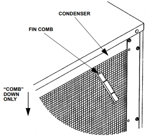 GLACE BAY Snooker ICE Machine with a fin comb