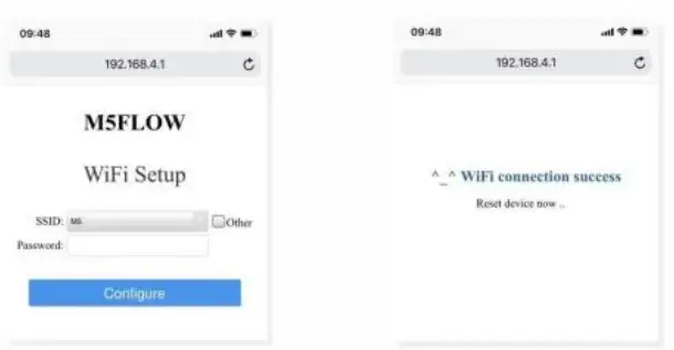 AP hotspot configuration WiFi