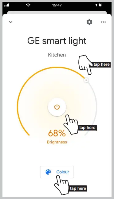 GE Smart light