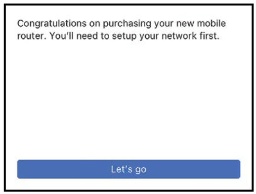 NETGEAR MR6400 Nighthawk M6 Pro 5G Mobile Router - ower button