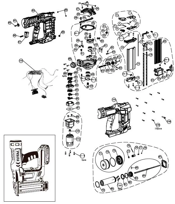TCBNLI2001-Li-ion-Cordless-Brad-Nailer-TCBNLI2001-Liion-Cordless-Brad Nailer-22