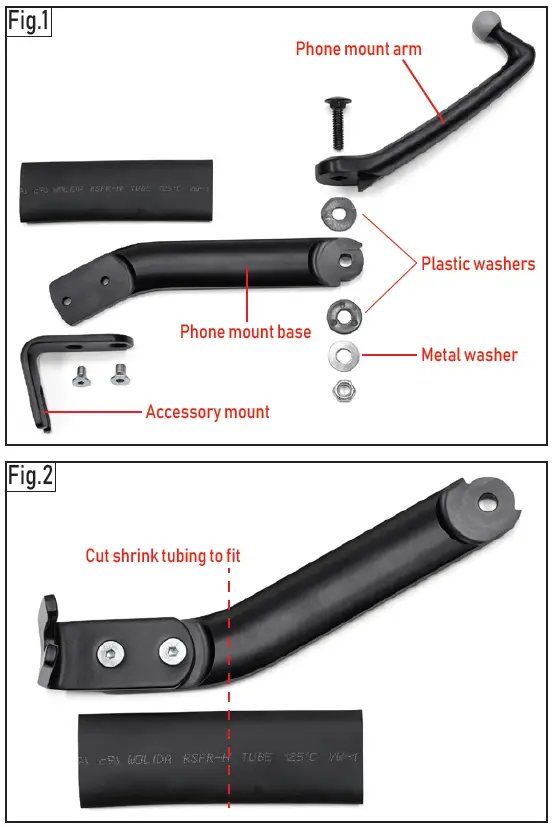 Ciro3D-G0058042 -Passenger-Phone-Mount-for-Harley-Davidson-fig1