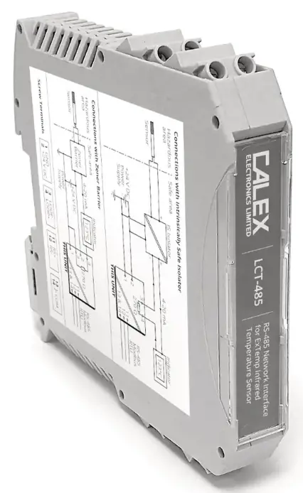 CALEX LCT-485 Network Interface for ExTemp Infrared Temperature Sensor