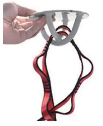 14147 Ceiling Cross Mount with Straps inSPORTline Hemmokstrap - STRAP 1