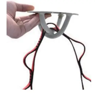 14147 Ceiling Cross Mount with Straps inSPORTline Hemmokstrap - STRAP