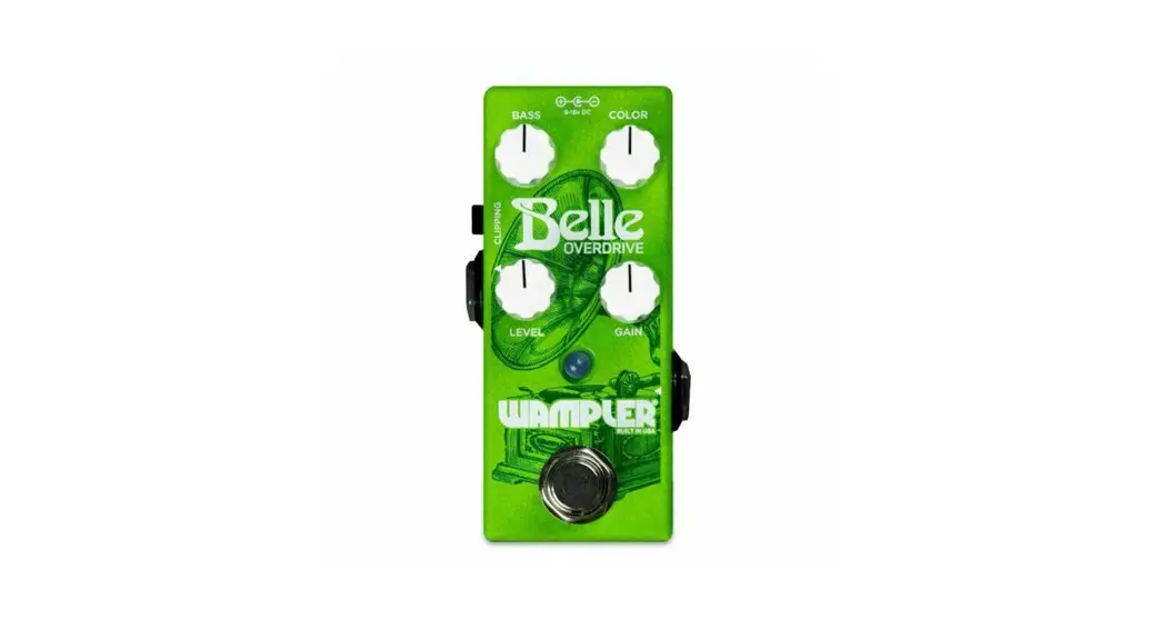 Wampler Belle Transparent Overdrive Pedal User Manual