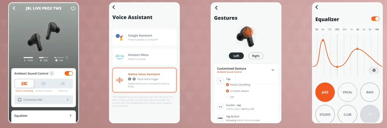 JBLLIVEPRO2TWSUAM Live Pro 2 TWS True Wireless Noise Cancelling Earbuds - fig13