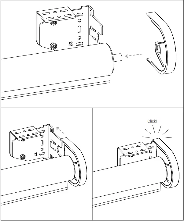 Screen Innovations Nano Roll 110v AC - RTS Contemporary Open Roll 12