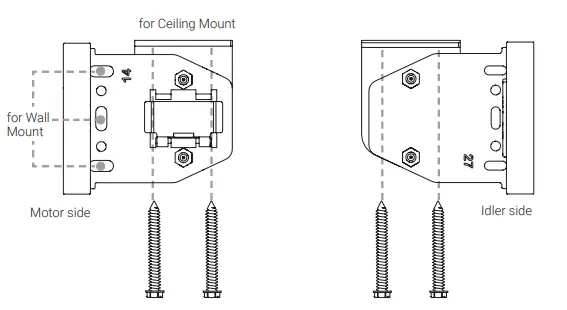 Screen Innovations Nano Roll 110v AC - RTS Contemporary Open Roll 6