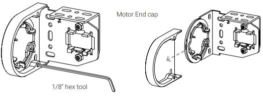 Screen Innovations Nano Roll 110v AC - RTS Contemporary Open Roll 8