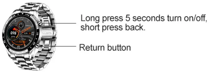LIGE Wrist Watch - App Download