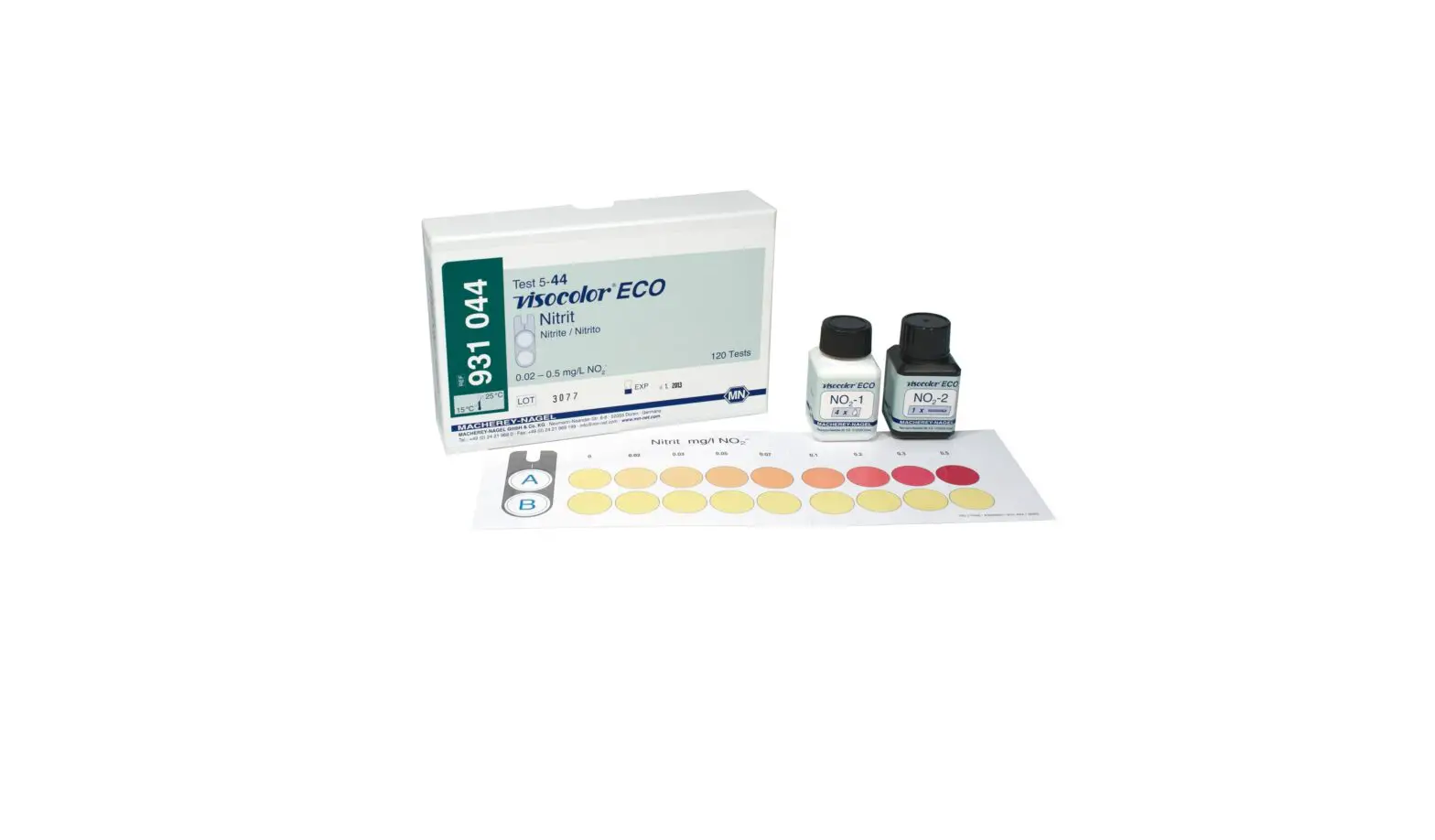 Macherey-nagel Visocolor Eco Test Nitrate Kit Instructions