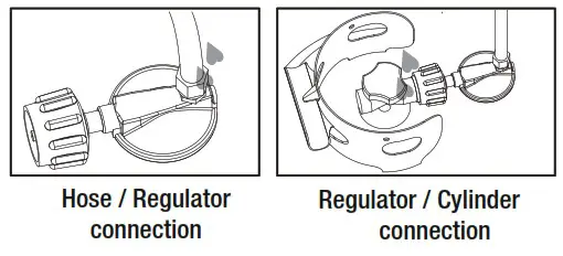 HOME DECORATORS COLLECTION 2388FP 1 Anaheim 49 Inch X 25 Inch Gas Fire Pit - Operation
