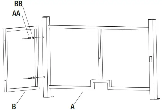 HOME DECORATORS COLLECTION 2388FP 1 Anaheim 49 Inch X 25 Inch Gas Fire Pit - assembly 3