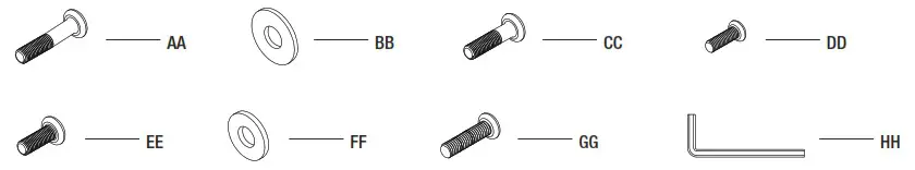 HOME DECORATORS COLLECTION 2388FP 1 Anaheim 49 Inch X 25 Inch Gas Fire Pit - assembly