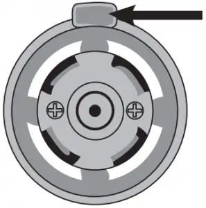 Before connecting gas cartridge