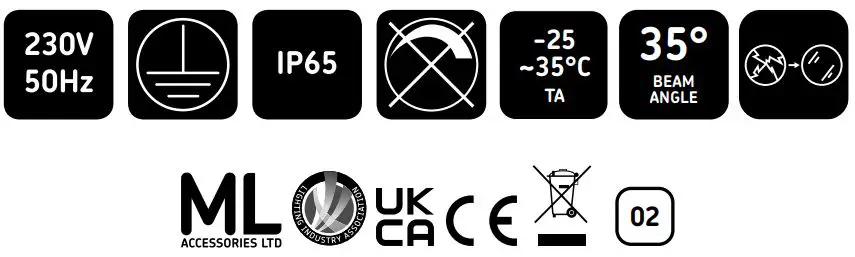 Knightsbridge SPIKE5A 6 Watt LED Integrated Garden Spike Light Installation Guide - Certified icon