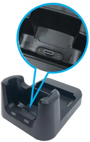 unitech HT330 Single Slot Cradle - 6