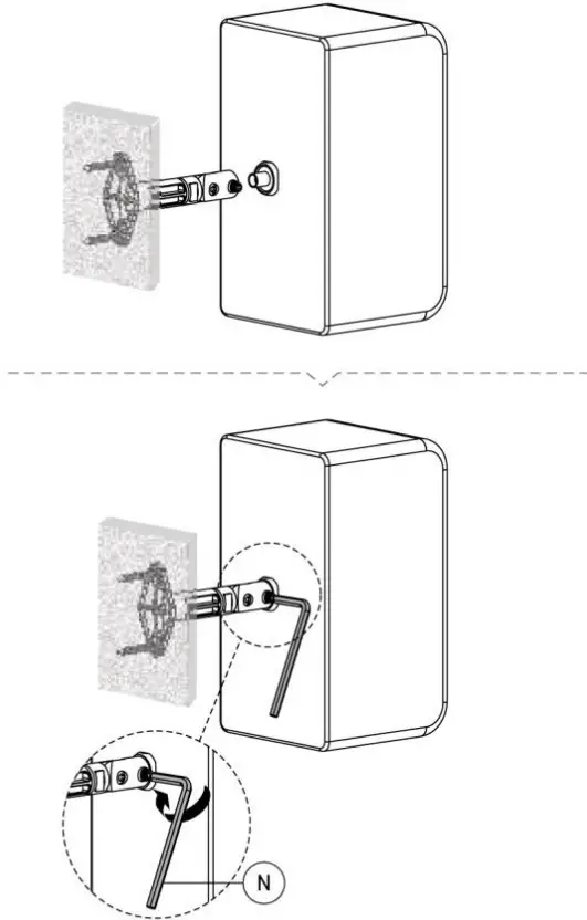 audizio HTS20 Speaker Wall Bracket - Figure 8